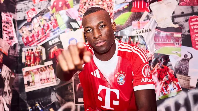Jackson trong màu áo của Bayern