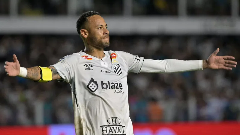 Neymar đang hồi sinh trong màu áo Santos