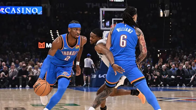OKC đã biết thắng Spurs