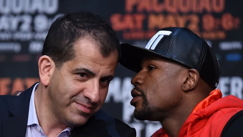 Mayweather và Espinosa thời còn hợp tác