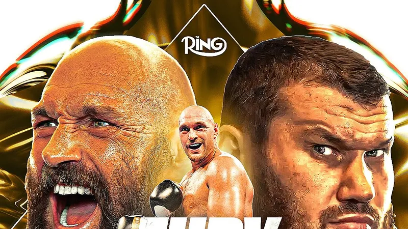 Hình ảnh quảng bá trận Fury vs Makhmudov