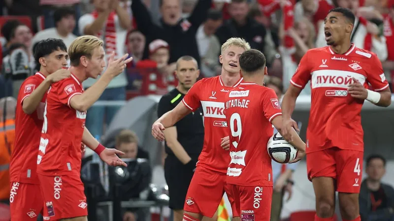 Spartak đánh bại CSKA (Ảnh SE)
