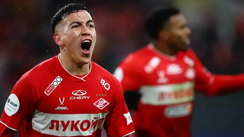 Barco trong màu áo Spartak (Ảnh: Sport24)