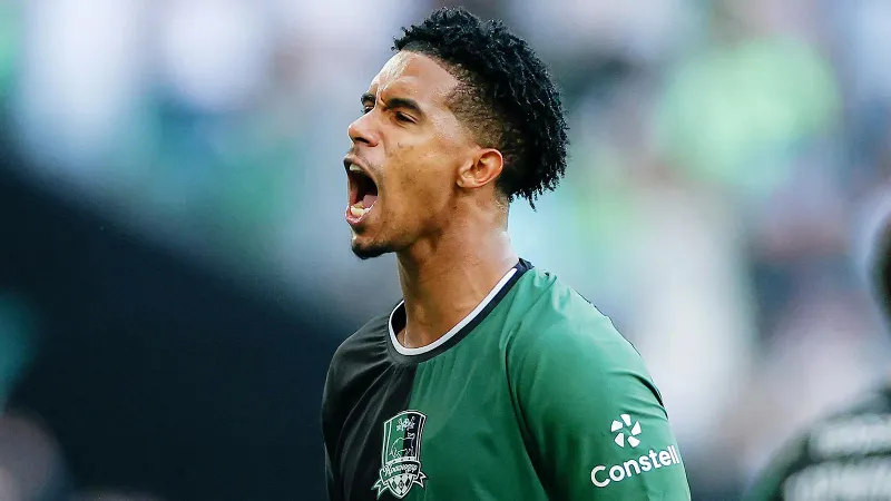 Lenini Pina trong màu áo Krasnodar (Ảnh: Sport24)