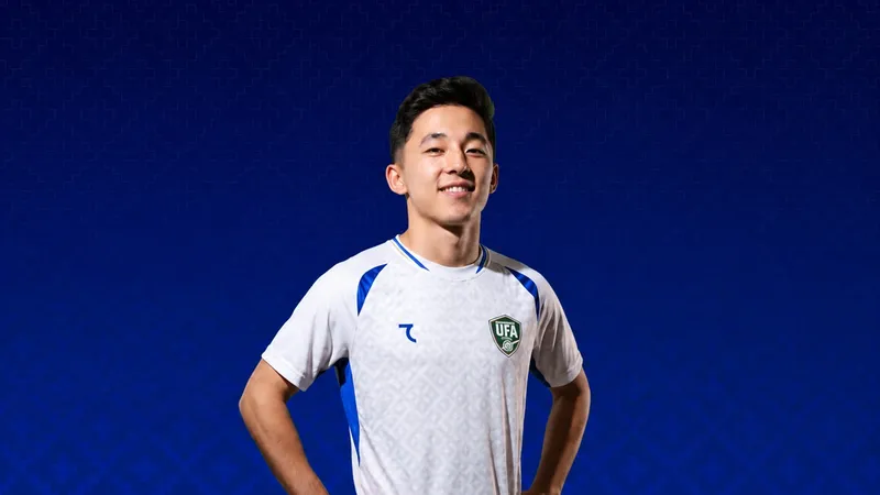 Fayzullaev (Ảnh: LĐBĐ Uzbekistan)