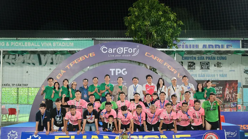 Lộc Phát Phúc là Nhà vô địch KV Cần Thơ