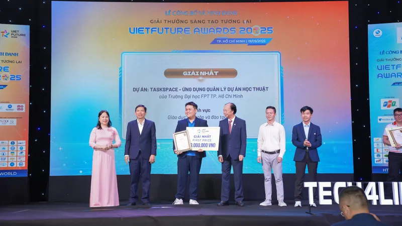35 dự án khởi nghiệp sáng tạo được vinh danh tại VietFuture Awards 2025