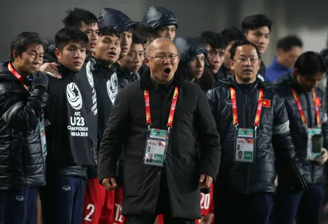 HLV trưởng Park Hang Seo cho cầu thủ U23 được nghỉ ngơi ngày 24-1. Ảnh: ANH KHOA