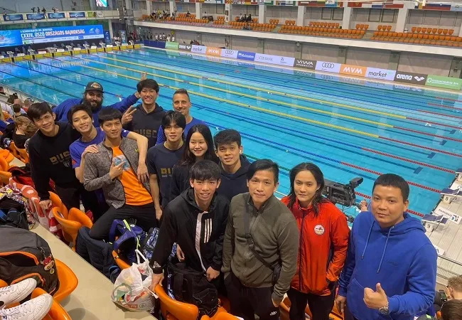 Đội tuyển bơi đã có thời gian tập huấn hiệu quả ở Hungary trước SEA Games 31 và bây giờ sẽ có thêm những kế hoạch dài hơi từ lãnh đạo Tổng cục TDTT. Ảnh: Q.P