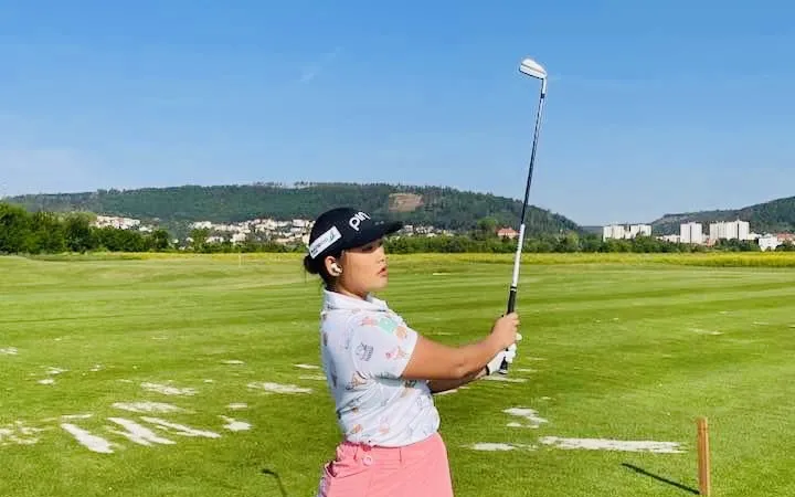 Tay golf Thảo My đang thi đấu tại châu Âu thời điểm hiện tại và sẽ dự giải đồng đội châu Á-Thái Bình Dương ở Indonesia trong tháng 8. Ảnh: H.T