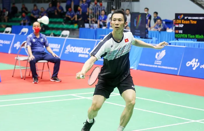 Tiến Minh đã tụt xuống thứ hạng ngoài tốp 90 thế giới. Ảnh: NGỌC ANH.BBG