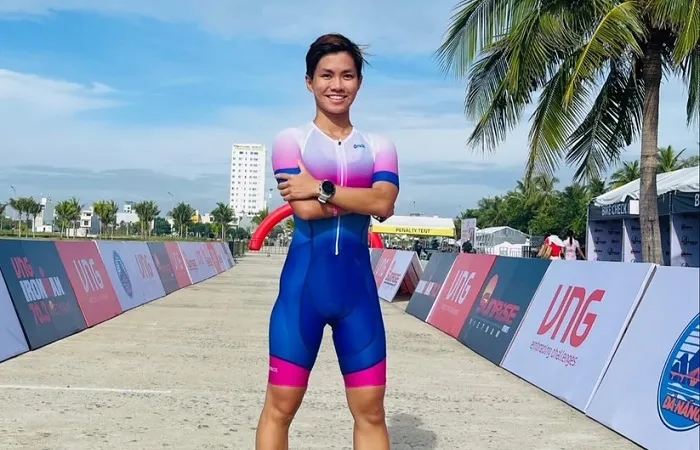 Lâm Túc Ngân đang ở giai đoạn cuối chuẩn bị cho giải Ironman vô địch thế giới năm nay. Ảnh: T.NGÂN