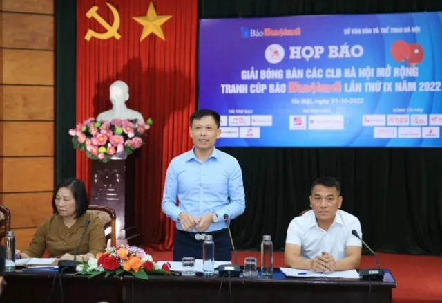 Ban tổ chức công bố thông tin về giải đấu năm nay. Ảnh: HNM