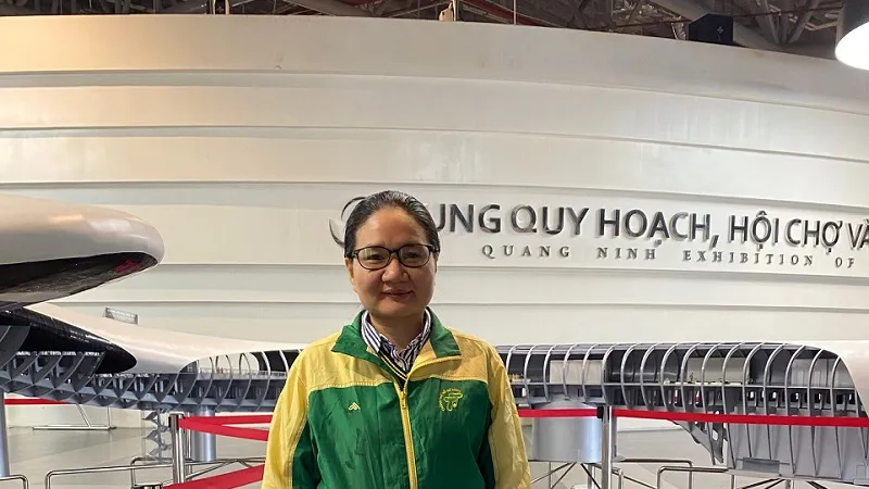 Kỳ thủ Bảo Trâm đã có tấm HCV cờ tiêu chuẩn nữ tại Đại hội thể thao toàn quốc. Ảnh: MINH CHIẾN