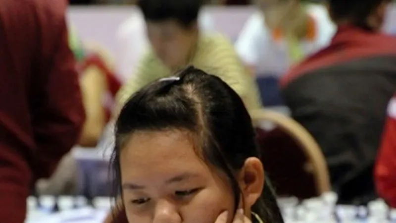 Thùy Dương đã giành HCV cờ chớp cá nhân nữ cho TPHCM. Ảnh: ChessVN