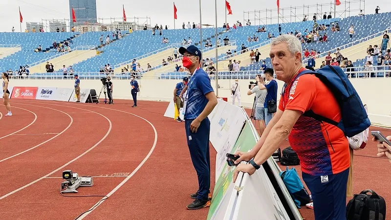 Ông Simeonov không còn làm việc cùng đội tuyển điền kinh Việt Nam. Ảnh: MINH CHIẾN
