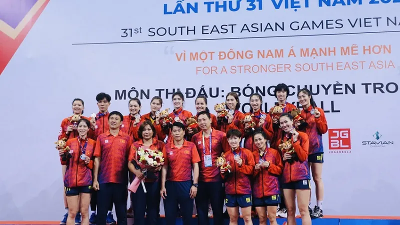Đội tuyển bóng chuyền nữ Việt Nam đã có nhiều giải đấu ở năm 2022 và sẽ rất bận rộn trong năm 2023. Ảnh: DŨNG PHƯƠNG