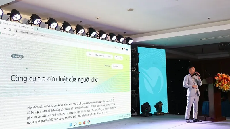 VGA đã ra mắt phiên bản tiếng Việt của Bộ luật golf. Ảnh: VGA