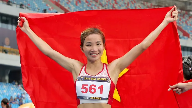 Nguyễn Thị Oanh tiếp tục lên đường thi đấu giải quốc tế ngay sau SEA Games 32. Ảnh: DŨNG PHƯƠNG