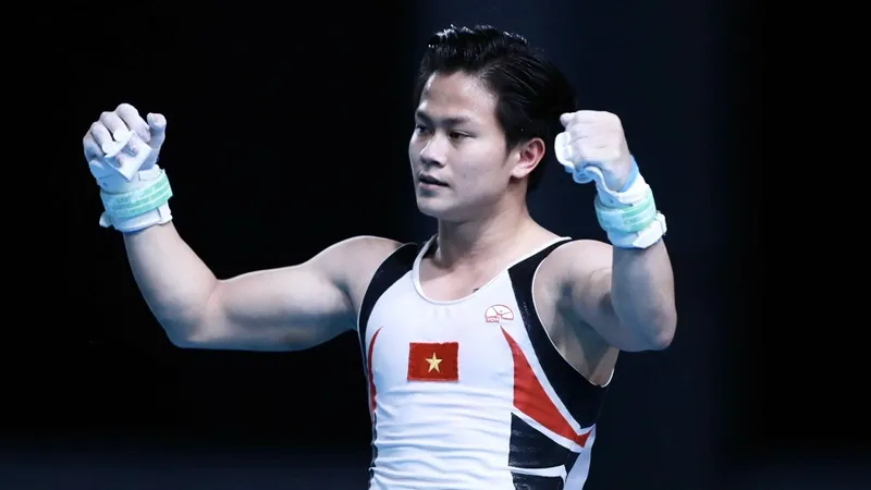 Tuyển thủ Khánh Phong là một trong những gương mặt triển vọng của TDDC nam Việt Nam lúc này. Ảnh: DŨNG PHƯƠNG