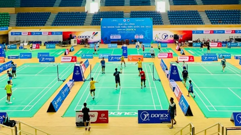 Các tay vợt nhóm tuổi thiếu niên sẽ tranh tài tại Cung thể thao Tiên Sơn (Đà Nẵng). Ảnh: MINH MINH