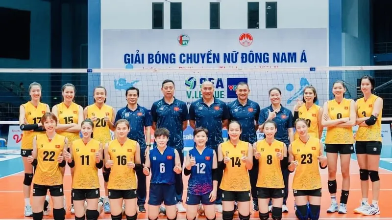 Tuyển bóng chuyền nữ Việt Nam đăng kí những cầu thủ chủ chốt dự giải vô địch châu Á 2023 tới đây tại Thái Lan. Ảnh: AVC
