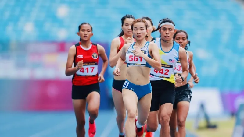 Nguyễn Thị Oanh là tuyển thủ quan trọng của điền kinh Việt Nam vào lúc này. Ảnh: DŨNG PHƯƠNG