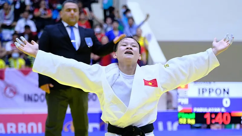Thanh Thủy gặp chấn thương ngay trước khi lên đường dự ASIAD 19 nên vắng mặt đáng tiếc. Ảnh: BNB
