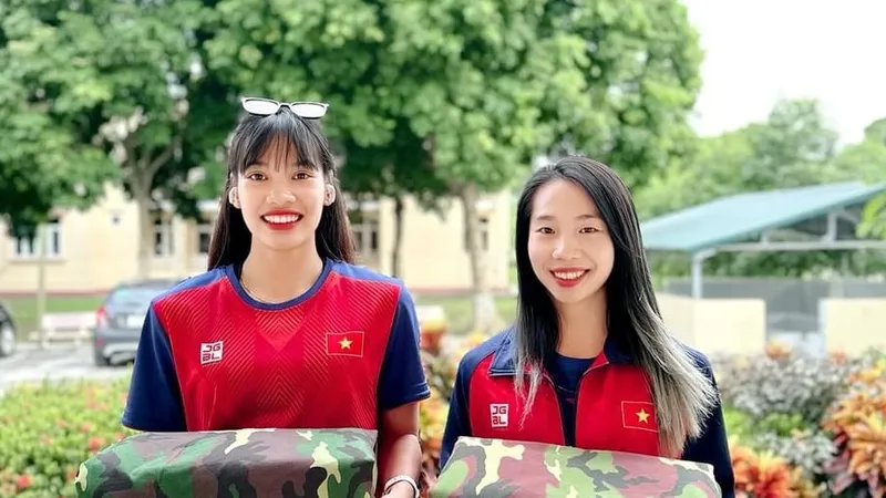VĐV dự giải điền kinh vô địch quốc gia 2023 sẽ được sống trong môi trường quân ngũ. Ảnh: N.T.HẰNG