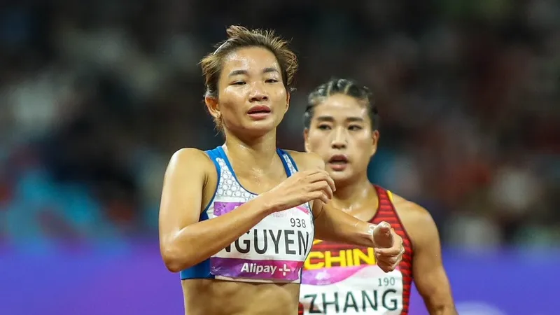 Sau ASIAD 19, mọi người chờ xem sự thể hiện của Nguyễn Thị Oanh tại giải điền kinh vô địch quốc gia 2023 ra sao. Ảnh: LƯỢNG LƯỢNG