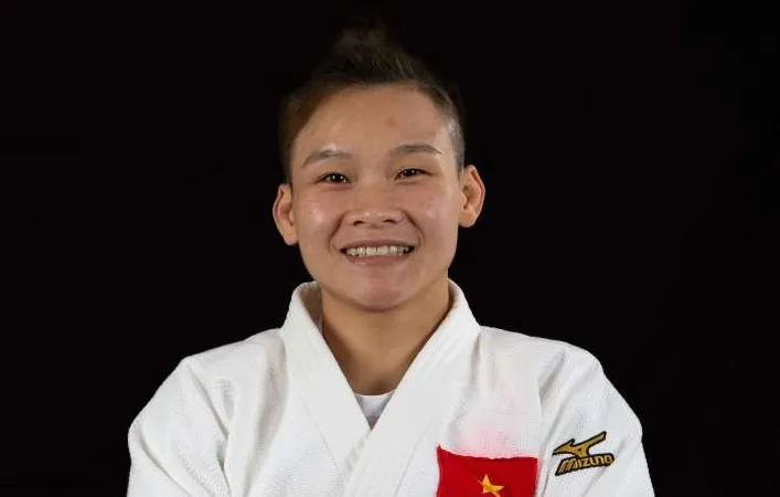 Thanh Thủy đã hết chấn thương và trở lại thi đấu quốc tế. Ảnh: IJF