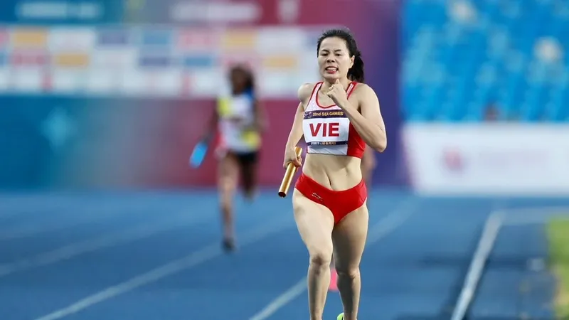 Nguyễn Thị Huyền chính thức chuyển sang công tác làm HLV tại điền kinh Nam Định. Ảnh: DŨNG PHƯƠNG