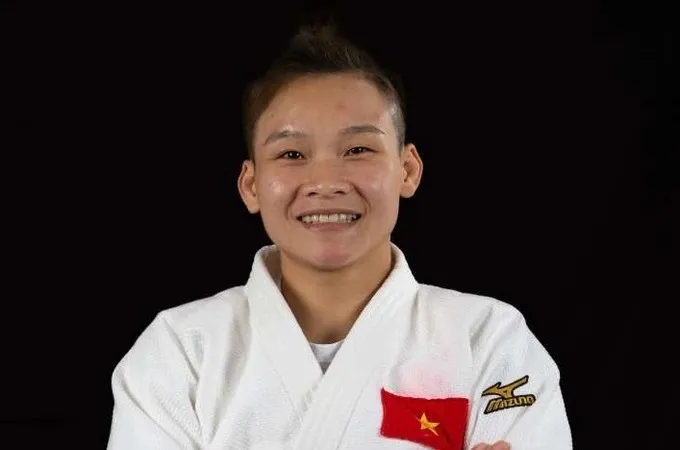 Thanh Thủy đã không kịp hồi phục chấn thương để tiếp tục dự các lượt vòng loại tranh vé Olympic Paris (Pháp) 2024. Ảnh: IJF