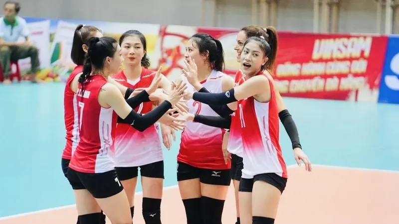 Sau giải vô địch tại Thái Lan, Kiều Trinh sẽ về nước tiếp tục tập luyện chuyên môn thi đấu cho đội bóng của Binh chủng Thông tin. Ảnh: VFV