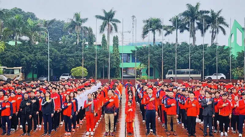 Các đội thể thao quốc gia đã hội quân tại Trung tâm HLTTQG Hà Nội. Ảnh: CỤC TDTT