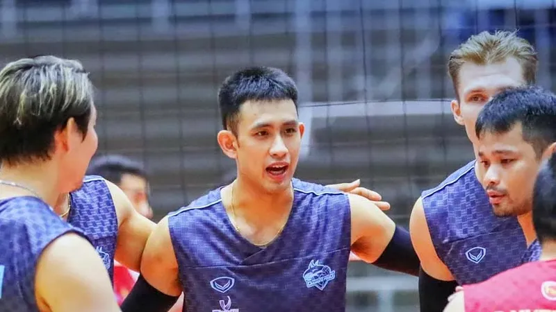 Chủ công Chaiwat Thungkham sẽ khoác áo Vĩnh Long tại giai đoạn 1 giải bóng chuyền vô địch quốc gia 2024. Ảnh: THAIVOLLEYBALL