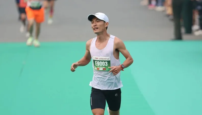 Hoàng Nguyên Thanh vẫn là ứng viên vô địch ở giải marathon vô địch quốc gia 2024. Ảnh: NHƯ Ý
