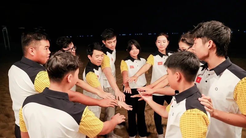 Đội golf Việt Nam tự tin tham dự giải đấu lần này. Ảnh: VGA