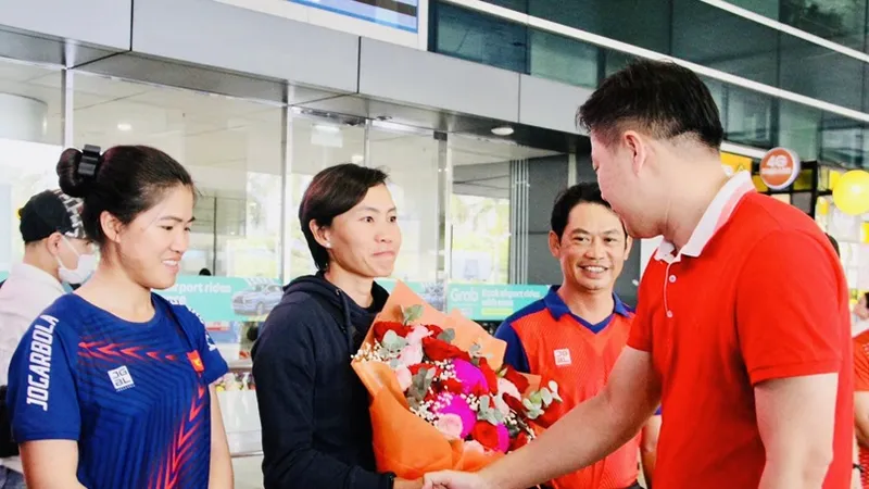 Nguyễn Thị Thật thi đấu tại Thái Lan vừa qua và hiện đang tập luyện ở Việt Nam trước khi trở lại châu Âu trong tháng 5. Ảnh: CỤC TDTT