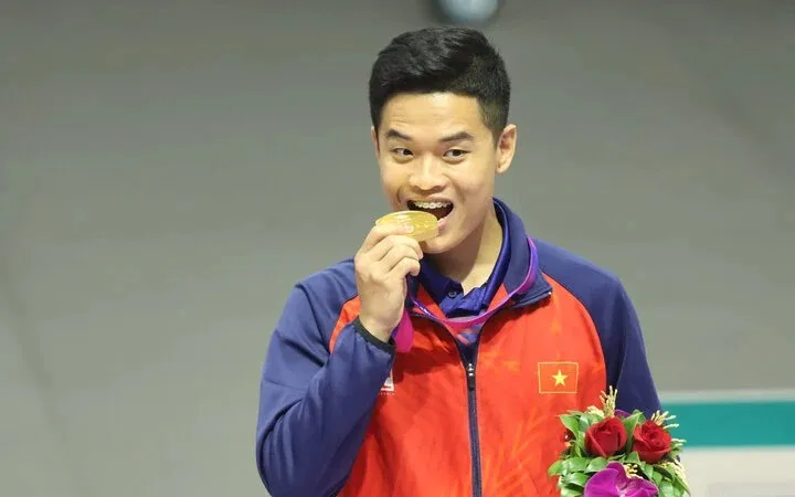 Phạm Quang Huy được đề cử để vinh danh trong chương trình Vinh Quang Việt Nam năm nay. Ảnh: CỤC TDTT