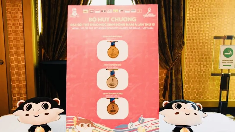 Mẫu huy chương của Đại hội đã được Ban tổ chức công bố. Ảnh: ASG2024