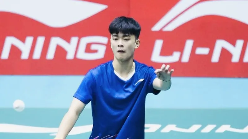 Trần Quốc Khánh là tay vợt được cầu lông học sinh Việt Nam đặt nhiều kỳ vọng thành tích huy chương tại ASG 2024. Ảnh: VBF