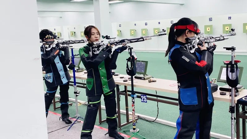 Lê Thị Mộng Tuyền là VĐV đầu tiên của thể thao TPHCM đạt suất chính thức Olympic 2024 lần này. Ảnh: MINH MINH