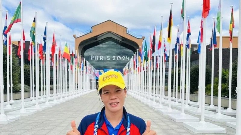 Phạm Thị Huệ còn cơ hội thi đấu để tranh suất dự tứ kết trong lượt Repechage. Ảnh: HUỆ PHẠM