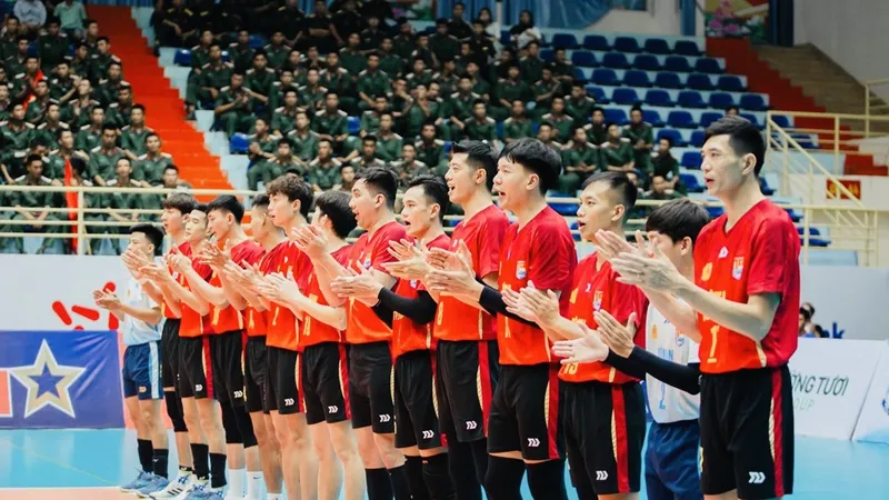Đội nam Công an TPHCM là đội được đánh giá có đội hình mạnh tại giải lần này. Ảnh: CATPHCM