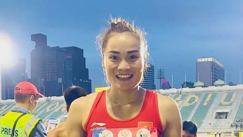 Tuyển thủ Quách Thị Lan được đăng ký thi đấu giải vô địch tiếp sức quốc gia 2024 ở Đà Lạt lần này. Ảnh: MINH MINH