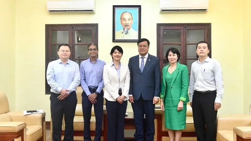 Đại diện của WADA đã làm việc với lãnh đạo ngành thể thao ở Hà Nội. Ảnh: CỤCTDTT