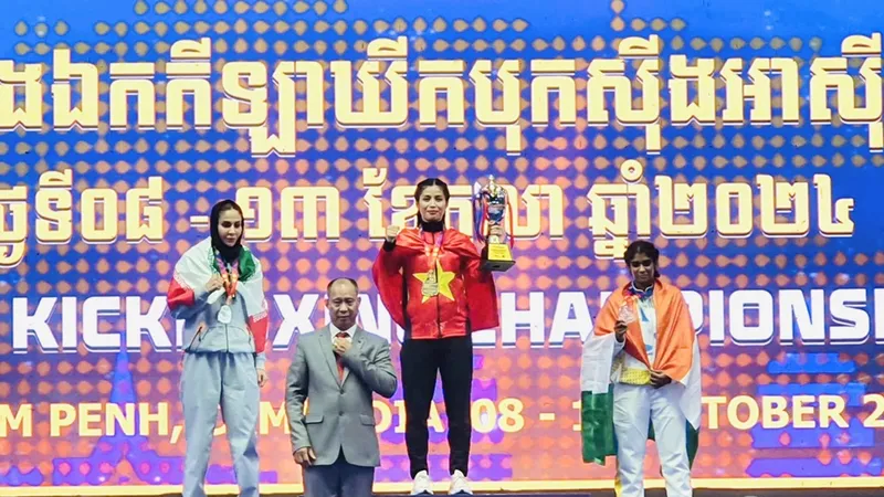 VĐV Việt Nam giành thêm HCV trong ngày cuối tại giải. Ảnh: THỊNH VŨ