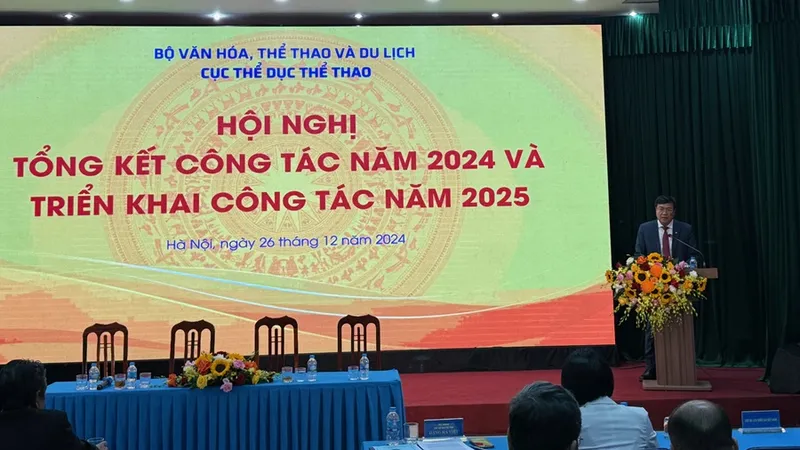 Ngành thể thao đã đưa ra nhiều kế hoạch cho năm 2025. Ảnh: MINH MINH