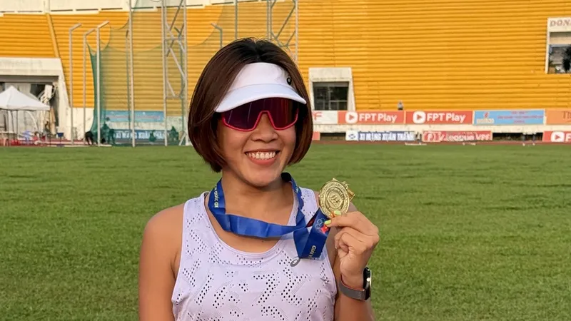 Thanh Phúc vẫn là tuyển thủ đi bộ 20km nữ có nhiều thành tích quốc tế nhất của điền kinh Việt Nam. Ảnh: MINH MINH